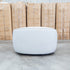 Sienna Oversized Swivel Chair - Snow Veda
