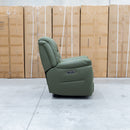 The Airlie Electric Swivel Glider Recliner - Moss available to purchase from Warehouse Furniture Clearance at our next sale event.