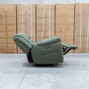 The Airlie Electric Swivel Glider Recliner - Moss available to purchase from Warehouse Furniture Clearance at our next sale event.
