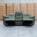 The Airlie Three Seat Electric Recliner Lounge - Moss available to purchase from Warehouse Furniture Clearance at our next sale event.