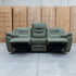 The Airlie Three Seat Electric Recliner Lounge - Moss