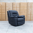 The Airlie Electric Swivel Glider Recliner - Coal available to purchase from Warehouse Furniture Clearance at our next sale event.