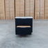 Province Two Drawer Bedside - Black & White Jazz Top