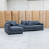 The Paige Reversible Chaise Lounge - Charcoal