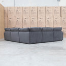 The Marvel 5 Piece Feather & Foam Modular Corner Lounge - Graphite available to purchase from Warehouse Furniture Clearance at our next sale event.