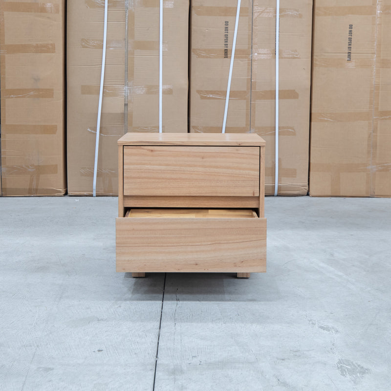 The Mandalay Mountain Ash 2 Drawer Bedside
