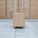 The Mandalay Mountain Ash 2 Drawer Bedside available to purchase from Warehouse Furniture Clearance at our next sale event.