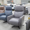 The High End Leather & Fabric Lounge Sample Clearance - In Store Only available to purchase from Warehouse Furniture Clearance at our next sale event.