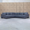 Adelina Deep Seated Corner Lounge - Lux Miss Charocal - Warehouse Furniture Clearance