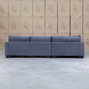 Adelina Deep Seated Corner Lounge - Lux Miss Charocal - Warehouse Furniture Clearance