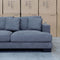 Adelina Deep Seated Corner Lounge - Lux Miss Charocal - Warehouse Furniture Clearance
