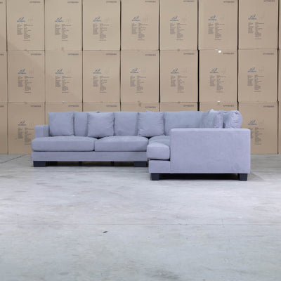 The Adelina Deep Seated Corner Lounge - Miss Cloud available to purchase from Warehouse Furniture Clearance at our next sale event.