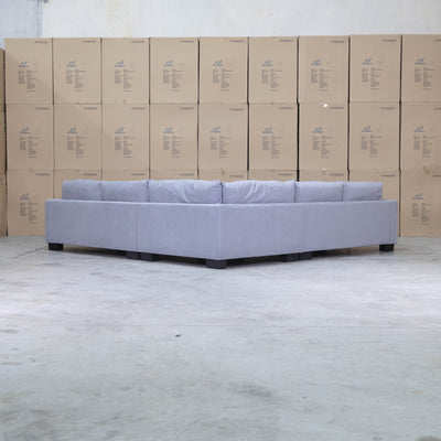 The Adelina Deep Seated Corner Lounge - Miss Cloud available to purchase from Warehouse Furniture Clearance at our next sale event.