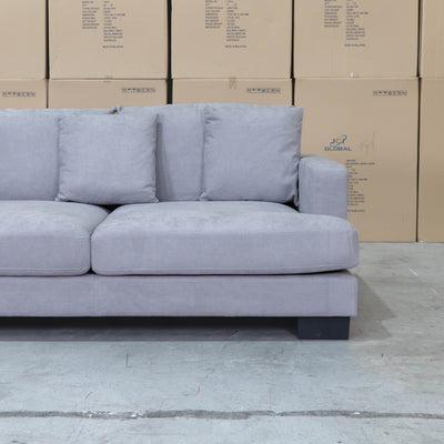 The Adelina Deep Seated Corner Lounge - Miss Cloud available to purchase from Warehouse Furniture Clearance at our next sale event.