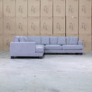 The Adelina Deep Seated Corner Lounge - Miss Cloud available to purchase from Warehouse Furniture Clearance at our next sale event.
