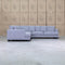 The Adelina Deep Seated Corner Lounge - Miss Cloud available to purchase from Warehouse Furniture Clearance at our next sale event.