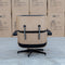The Eames Replica Leather Chair and Ottoman - Black Leather available to purchase from Warehouse Furniture Clearance at our next sale event.