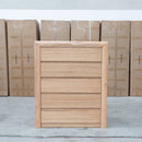 Noah 5 Drawer Hardwood Tallboy - Natural - Warehouse Furniture Clearance