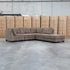 The Nobu Modular Corner Lounge with Ottoman - Chocolate