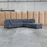 The Nobu Modular Corner Lounge with Ottoman - Carbon
