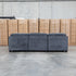 The Nobu Modular Corner Lounge with Ottoman - Carbon