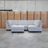 The Nobu Modular Corner Lounge with Ottoman - Oat
