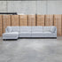 The Nobu Modular Corner Lounge with Ottoman - Oat