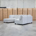 The Nobu Modular Corner Lounge with Ottoman - Oat