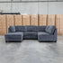 The Nobu Modular Corner Lounge with Ottoman - Carbon