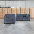 The Nobu Modular Corner Lounge with Ottoman - Carbon