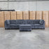 The Nobu Modular Corner Lounge with Ottoman - Carbon