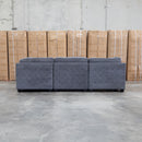 The Nobu Modular Corner Lounge with Ottoman - Share Charcoal available to purchase from Warehouse Furniture Clearance at our next sale event.