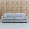 The Noosa Feather & Foam 3 Seater Lounge - Slate available to purchase from Warehouse Furniture Clearance at our next sale event.