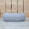 The Noosa Curved Fabric Three Seat Sofa - Light Grey available to purchase from Warehouse Furniture Clearance at our next sale event.