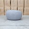 The Noosa Curved Fabric Armchair - Light Grey available to purchase from Warehouse Furniture Clearance at our next sale event.