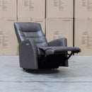 The La-Z-Boy Nova Large Plus Rocker Recliner Swivel Chair - Aurora Charcoal available to purchase from Warehouse Furniture Clearance at our next sale event.
