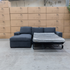 The Oakland Sofa Bed with LHF Storage Chaise - Charcoal
