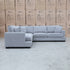 The Oakville Deep Seat Fabric Corner Lounge - Smoke