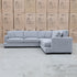 The Oakville Deep Seat Fabric Corner Lounge - Smoke