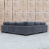 The Oakville Deep Seat Fabric Corner Lounge - Charcoal