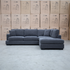 Oakville Deep Seat RHF Chaise Lounge - Charcoal - PRE ORDER Available After 21st October