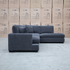 Oakville Deep Seat RHF Chaise Lounge - Charcoal - PRE ORDER Available After 21st October