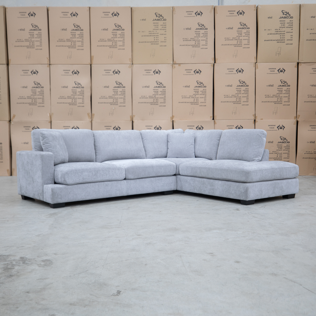The Oakville Deep Seat RHF Chaise Lounge - Smoke available to purchase from Warehouse Furniture Clearance at our next sale event.