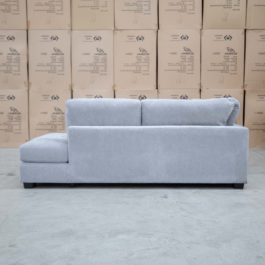 The Oakville Deep Seat RHF Chaise Lounge - Smoke available to purchase from Warehouse Furniture Clearance at our next sale event.