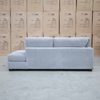 The Oakville Deep Seat RHF Chaise Lounge - Smoke available to purchase from Warehouse Furniture Clearance at our next sale event.