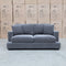 The Oakville Fabric Two Seat Sofa - Charcoal available to purchase from Warehouse Furniture Clearance at our next sale event.