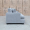 The Oakville Fabric Two Seat Sofa - Smoke available to purchase from Warehouse Furniture Clearance at our next sale event.