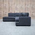 The Oakville Corner Chaise Lounge - Charcoal