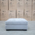 The Oakville Fabric Ottoman - Smoke