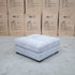The Oakville Fabric Ottoman - Smoke